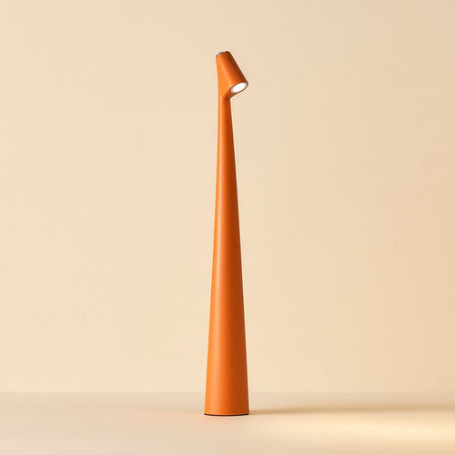 Modern Minimalist Metal Table Lamp With Built In Battery