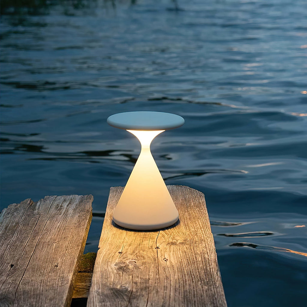 Salt and Pepper Shaker Style Outdoor Table Lamp