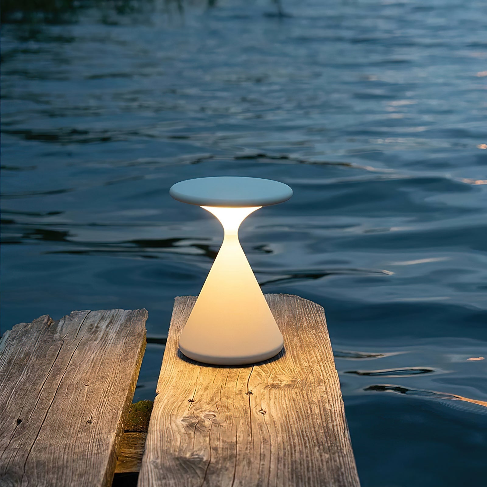 Salt and Pepper Shaker Style Outdoor Table Lamp